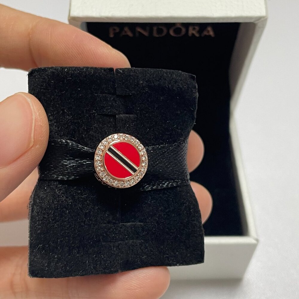 Pandora Trinidad and Tobago Flag Exclusive Charm Bead